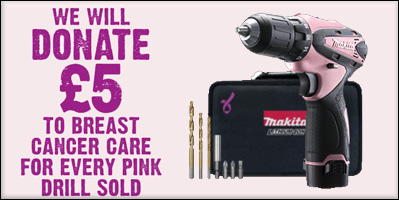 Makita DF330DWXP Pink Cordless Drill Driver Makita Pink Cordless Drill
