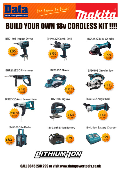 Makita 18v Cordless Kit