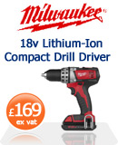 Milwaukee C18DD 18v Cordless Drill Driver