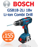 Bosch GSB18-2Li 18V Combi Hammer Drill