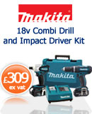 Makita lxt202 18v Cordless Drill Kit
