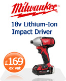 Milwaukee C18ID-202C M18 Compact Impact Driver