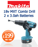 Makita 18v Combi Cordless Drill 
