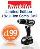 Makita BHP452RFWX Li-ion 18V Combi Drill