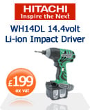 Hitachi WH14DL Impact Driver 14.4v