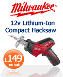 Milwaukee C12HZ Compact Hacksaw