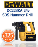 DeWALT DC223KA 24v SDS Hammer Drill