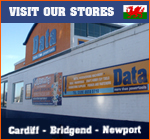 Data stores located at Cardiff, Bridgend and Newport