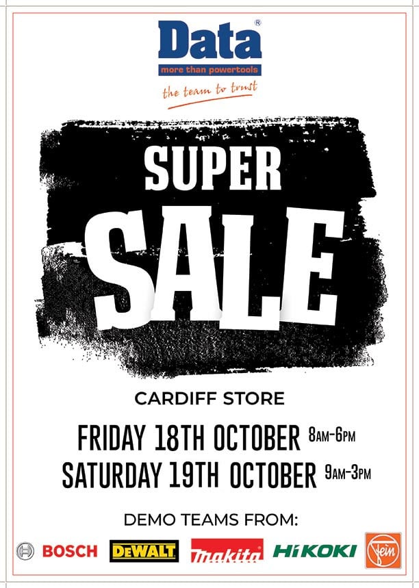 Super Tool Sale at Cardiff Store
