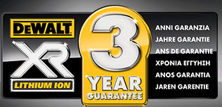 Dewalt 3 Year Warranty