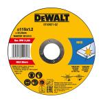 DeWALT DT43921-QZ Thin Metal Cutting Discs 115mm x 1.2mm x 22.23mm Pack of 10