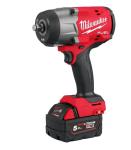 Milwaukee M18FHIW2F12-502X M18 FUEL 1/2" High-Torque Impact Wrench With 2x 5Ah Battery