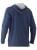 Bisley Flex & Move Cotton Hooded Long Sleeved T-Shirt Large Blue Marle Bisley Flex & Move Cotton Hooded Long Sleeved T-Shirt Large Blue Marle