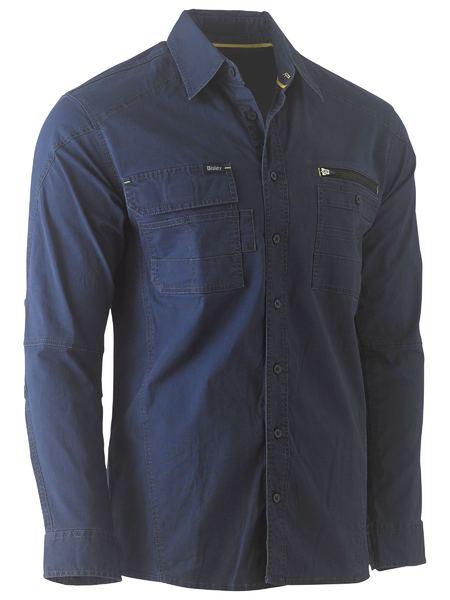 Bisley Flex & Move Utility Work Shirt Long Sleeve Exra Large Navy Price Comparisons | Compare The Build