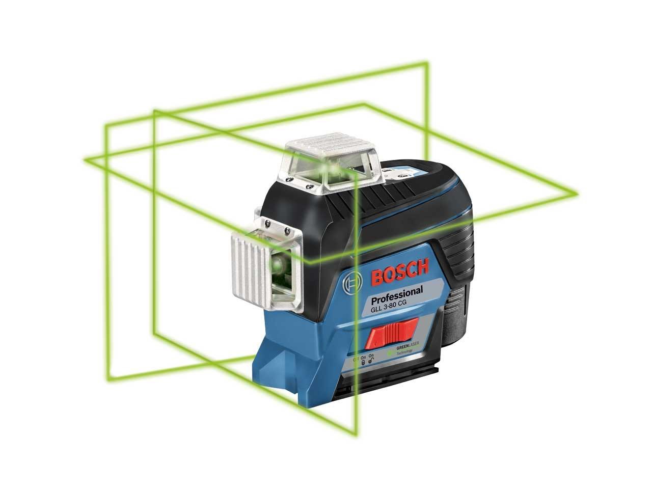 Bosch GLL380CG 12v 1 x 2.0Ah Li-ion Multi Line Green Laser BM1 Price Comparisons | Compare The Build