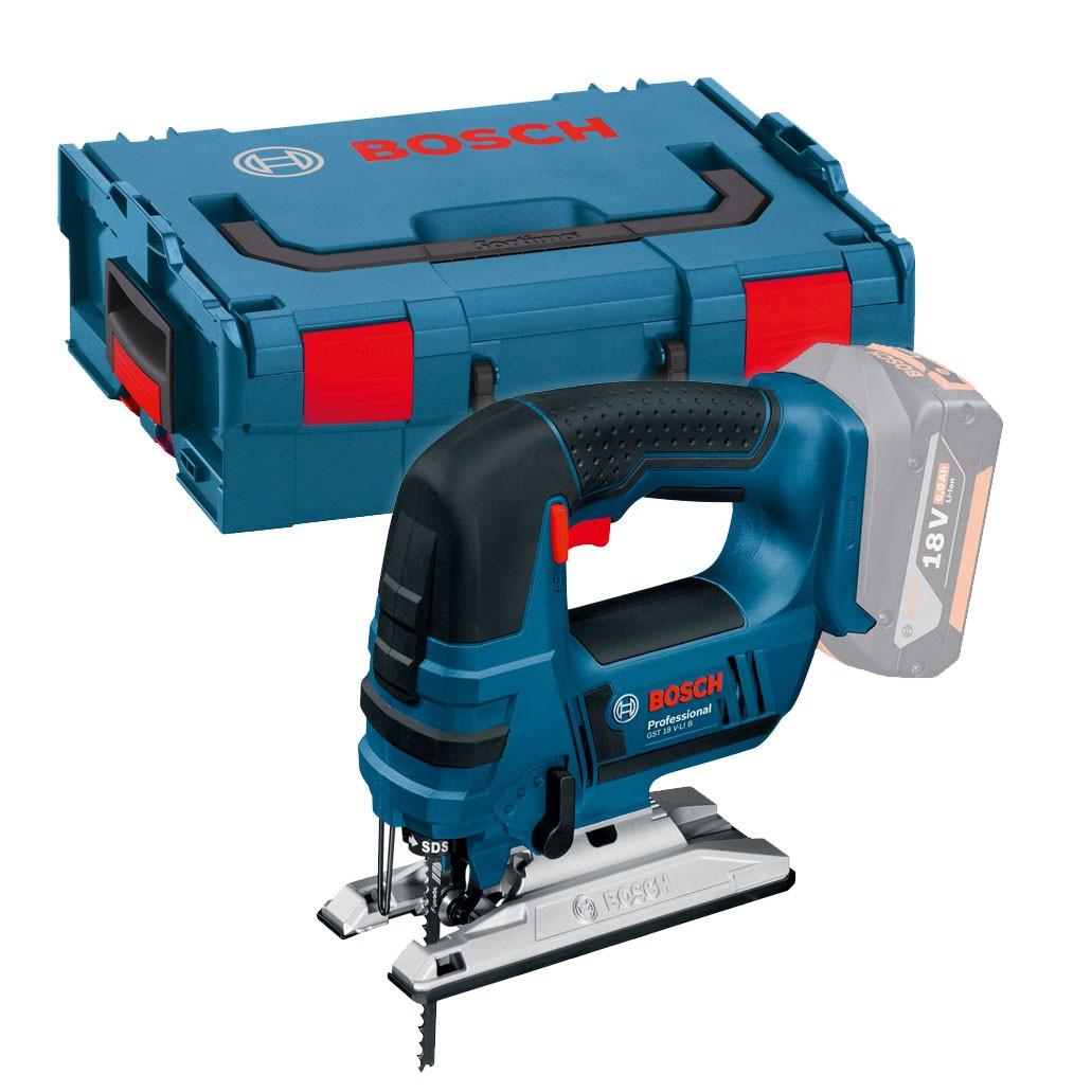 Bosch GST18V-LIB 18v Bow Handle Jigsaw in L-Boxx (Body Only) Price Comparisons | Compare The Build