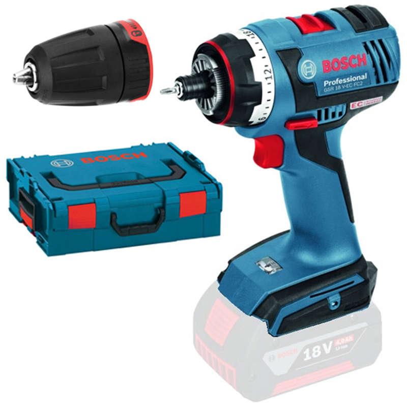 Bosch GSR18V-ECFC2 18v FlexiClick System Drill (Body Only) Price Comparisons | Compare The Build
