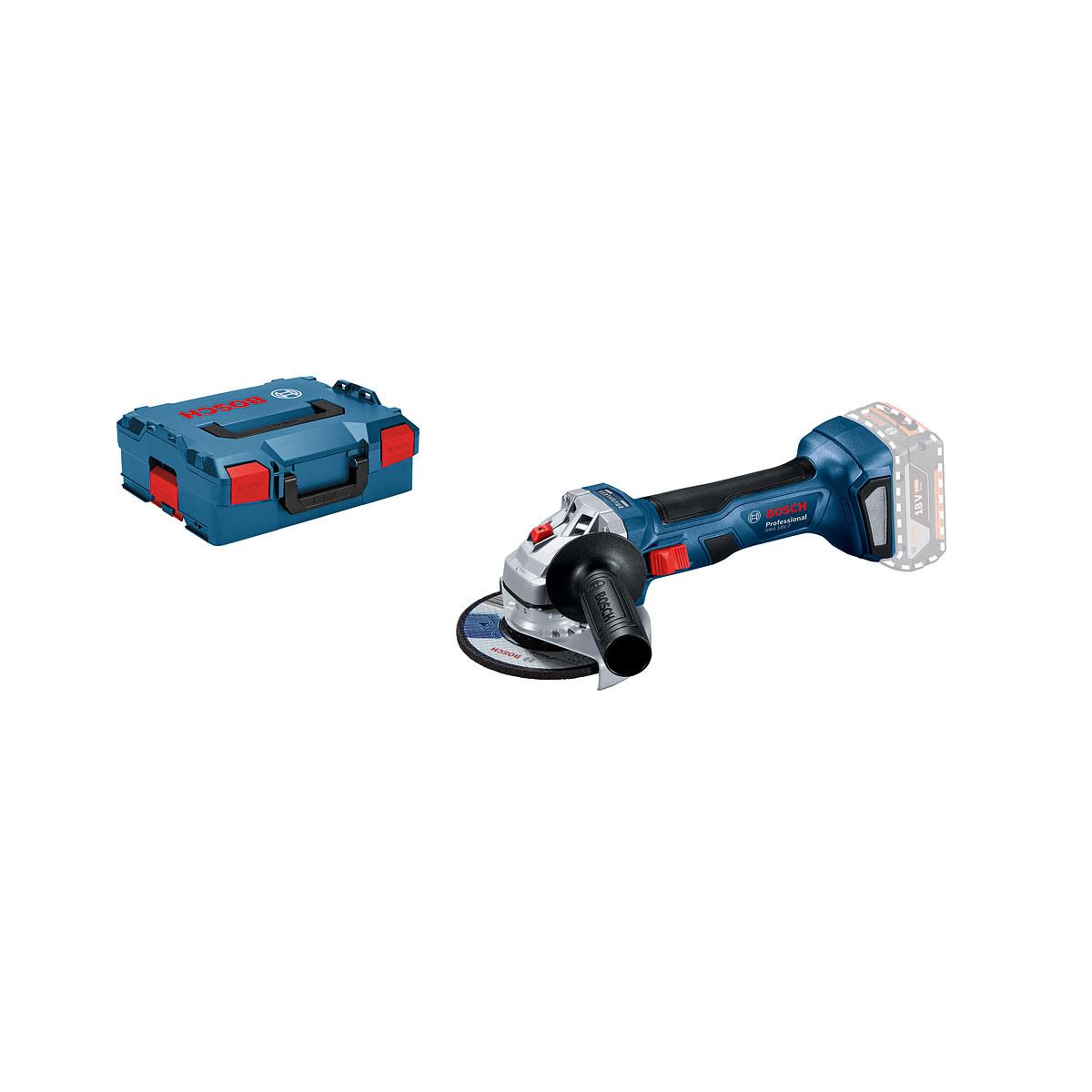 Bosch GWS18V-7 115mm Angle Grinder, Body Only, in L-BOXX Price Comparisons | Compare The Build