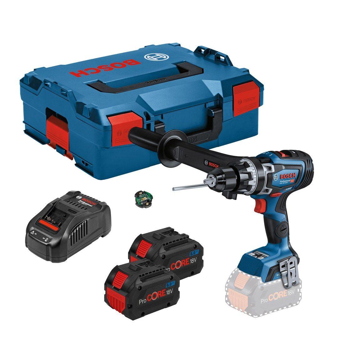 Bosch GSB 18V-150 C 18V Biturbo Brushless Combi Drill Driver With 2x 8Ah Batteries Price Comparisons | Compare The Build