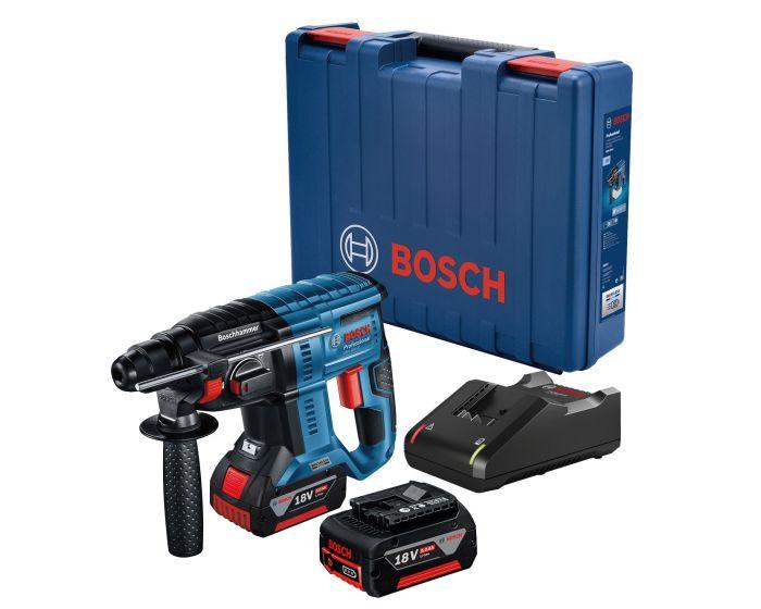Bosch GBH18V-21 SDS Plus Brushless Rotary Hammer Drill With 2x 5Ah Batteries Price Comparisons | Compare The Build
