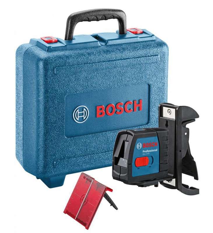 Bosch GLL 2-15 Compact Cross Line Laser - 15 Metres Price Comparisons | Compare The Build