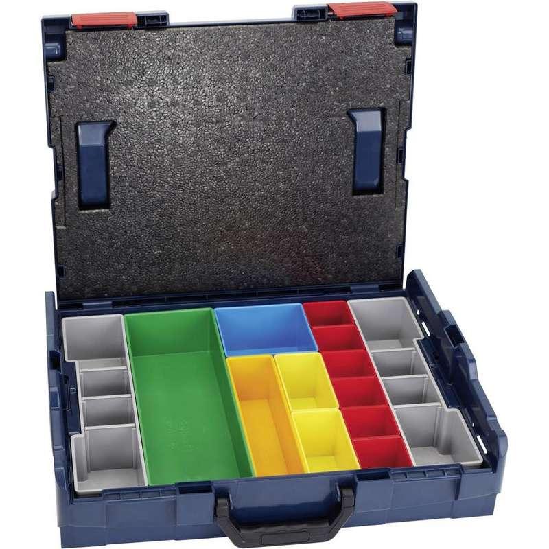 Bosch L-BOXX 102 with 13 Piece Organiser Insert Set Price Comparisons | Compare The Build