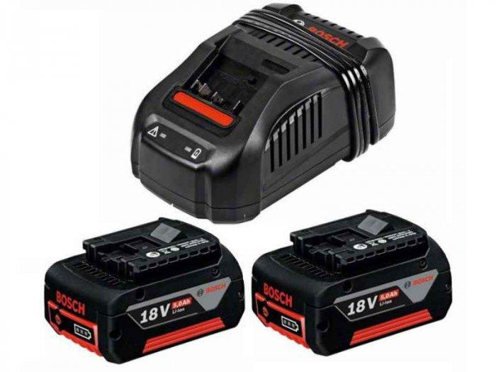 Bosch 18V Starter Set 2x 5.0ah CoolPack Batteries & GAL 1880 CV Charger Price Comparisons | Compare The Build