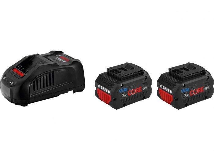 Bosch ProCORE 18V 2x 5.5Ah Batteries & Charger Starter Set Price Comparisons | Compare The Build