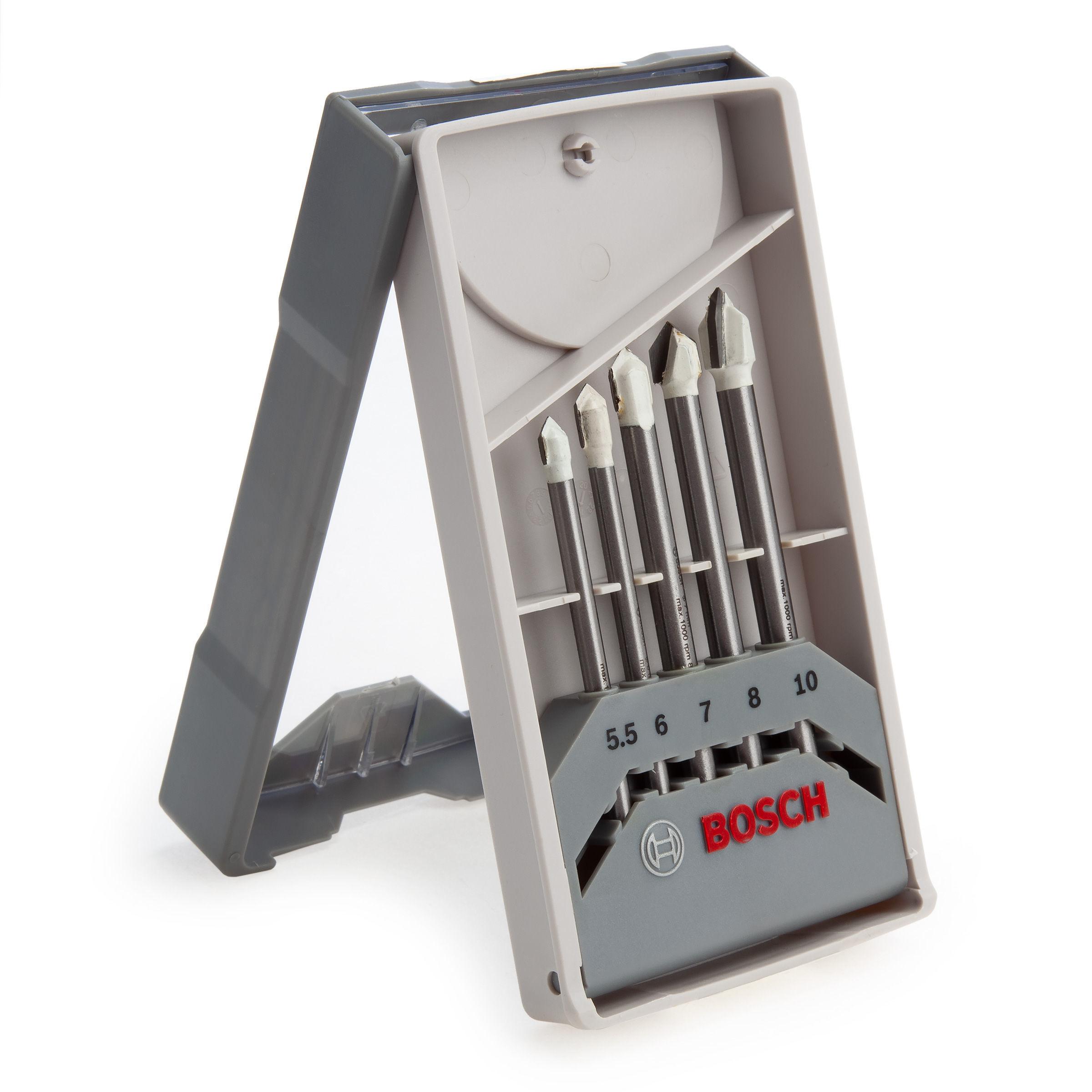 Bosch CYL-9 5 Piece Ceramic Tile Drill Bit Set Price Comparisons | Compare The Build