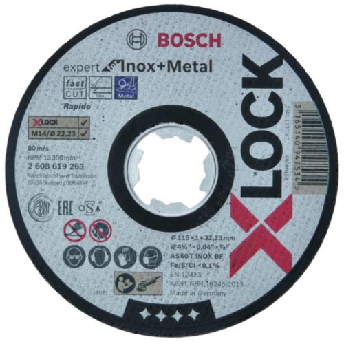 Bosch X-LOCK Expert Metal INOX 115x22mm Straight Cutting Disc Price Comparisons | Compare The Build