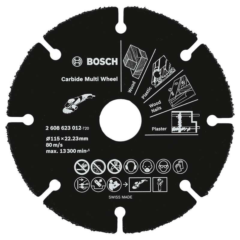 Bosch Carbide Multi Wheel 115m mm x 22.23mm Price Comparisons | Compare The Build