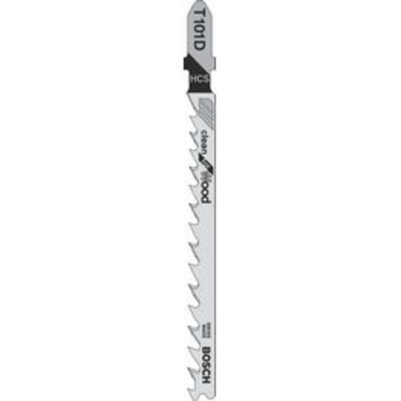 Bosch T101D Jigsaw Blade pk 5 clean cut for wood Price Comparisons | Compare The Build