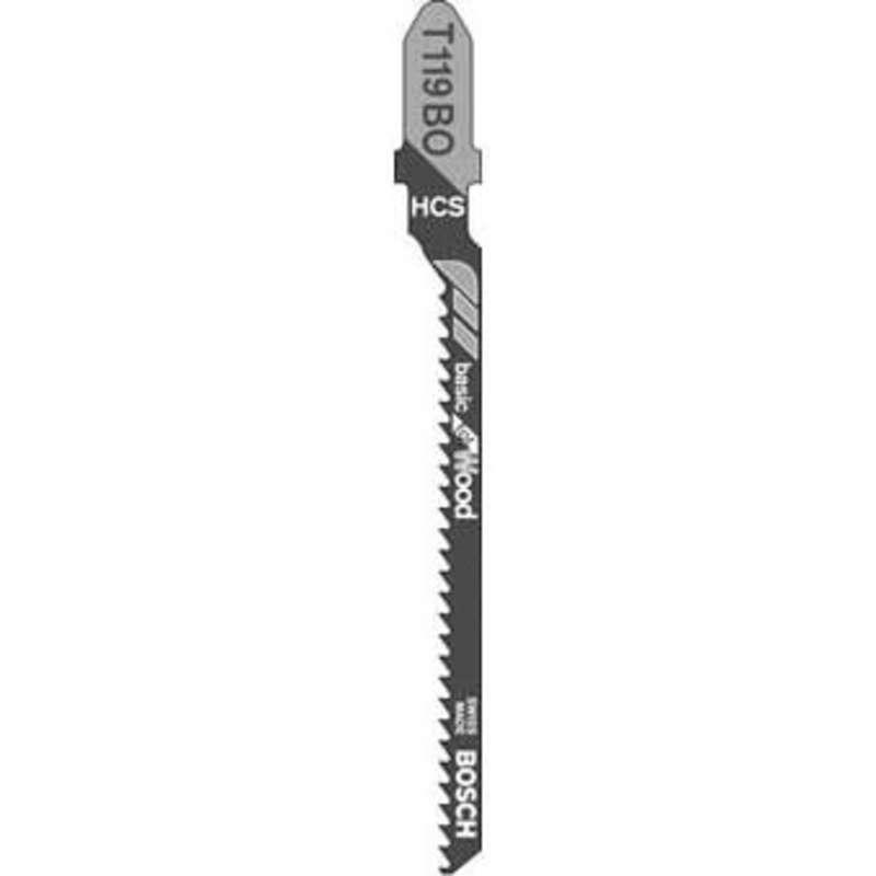 Bosch T119BO Jigsaw Blade pk 5 basic for wood Price Comparisons | Compare The Build