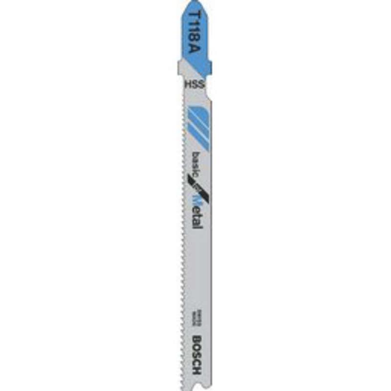 Bosch T118A Jigsaw Blade pk 5 basic for metal Price Comparisons | Compare The Build