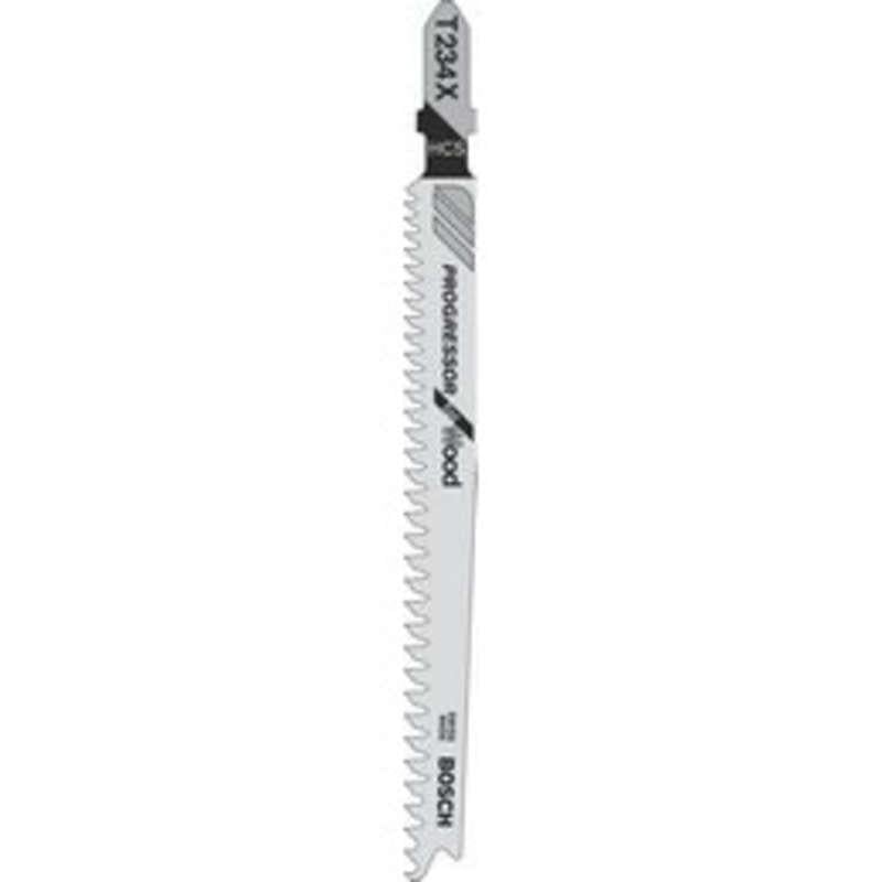 Bosch T234X Jigsaw Blade pk 5 progressor for wood Price Comparisons | Compare The Build