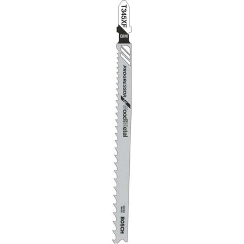 Bosch T345XF Jigsaw Blade pk 5 progressor for wood and metal Price Comparisons | Compare The Build