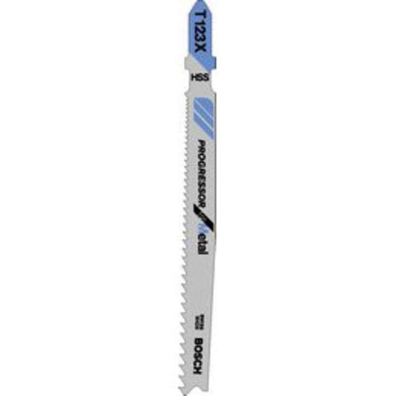 Bosch T123X Jigsaw Blade pk 3 progressor for metal Price Comparisons | Compare The Build