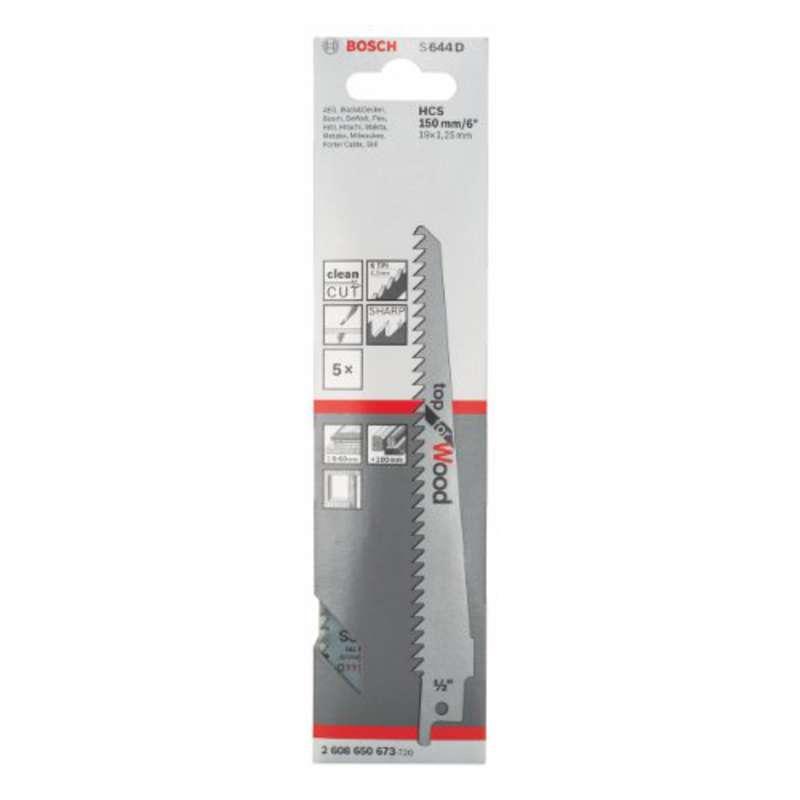 Bosch 2608650673 S644D Sabre Saw Blade 5 Pack Price Comparisons | Compare The Build