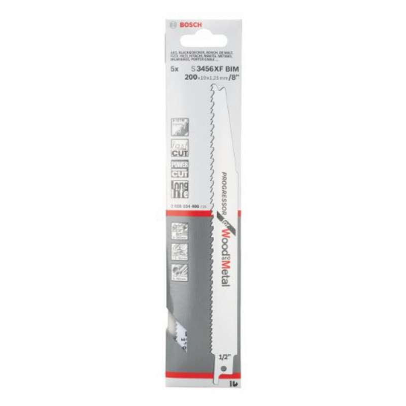 Bosch 2608654406 S3456XF Sabre Saw Blades Pack 5 Price Comparisons | Compare The Build