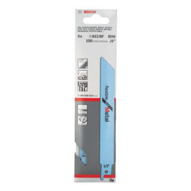 Bosch S922BF Reciprocating Saw Blades Metal 5 Pack Price Comparisons | Compare The Build
