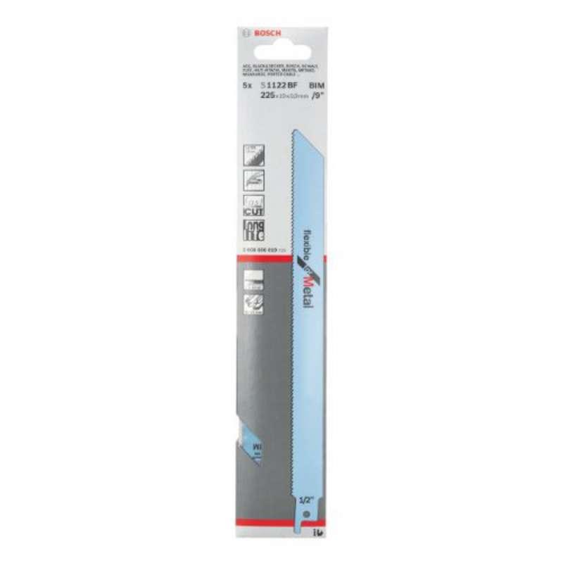 Bosch 2608656019 Flex Metal Uni-Shank 5 Pack Price Comparisons | Compare The Build