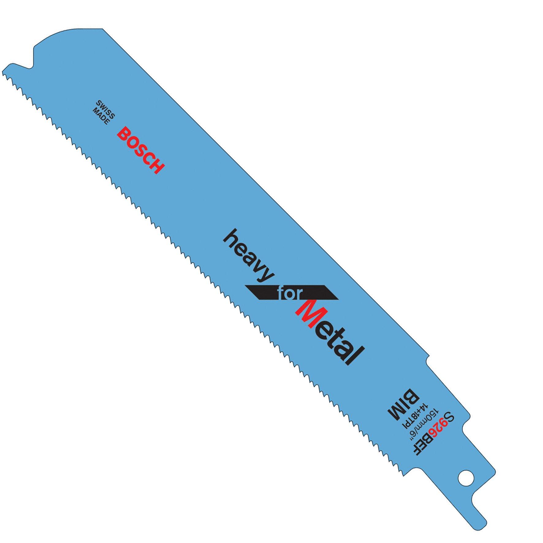 Bosch S926BEF 6" / 150mm Heavy Duty Sabre Saw Blade for Metal 5 Pack Price Comparisons | Compare The Build