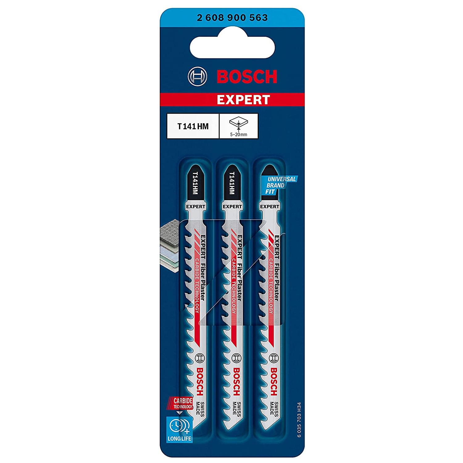 Bosch Expert T141HM Fiber Plaster Jigsaw Blades Pack of 3 Price Comparisons | Compare The Build