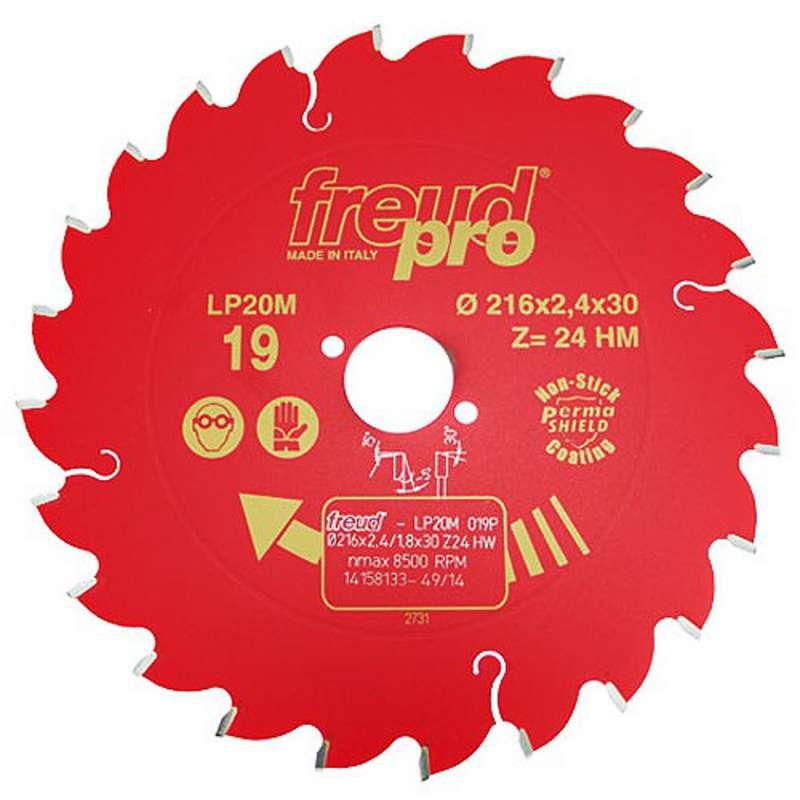 FREUD PRO LP20M 019 TCT Circular Saw Blade - 216mm x 30mm - 24T Price Comparisons | Compare The Build