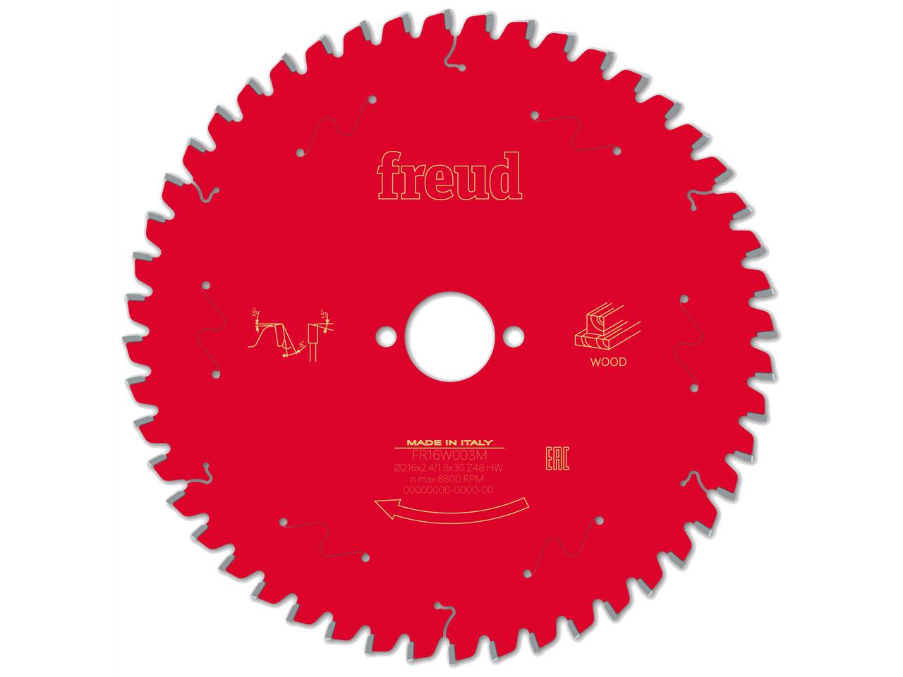 Freud F03FS09750 216mm x 30mm x 48T Wood Mitre Saw Blade Price Comparisons | Compare The Build