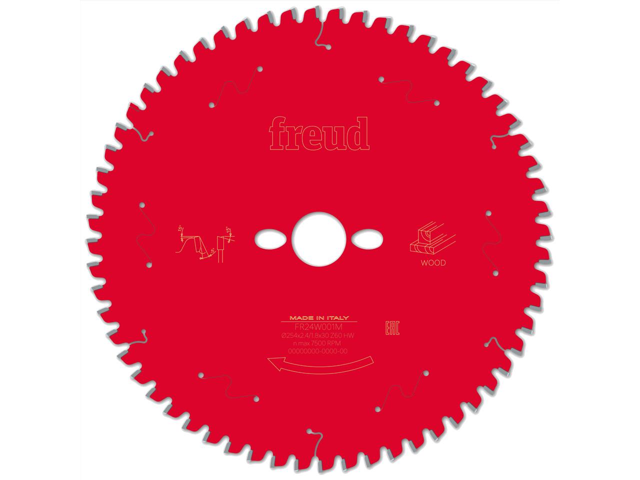 Freud F03FS09755 254mm x 30mm x 60T Wood Mitre Saw Blade Price Comparisons | Compare The Build