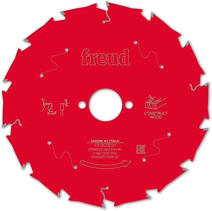 Freud F03FS09792 190mm x 30mm x 14T Wood Construct Circular Saw Blade Price Comparisons | Compare The Build