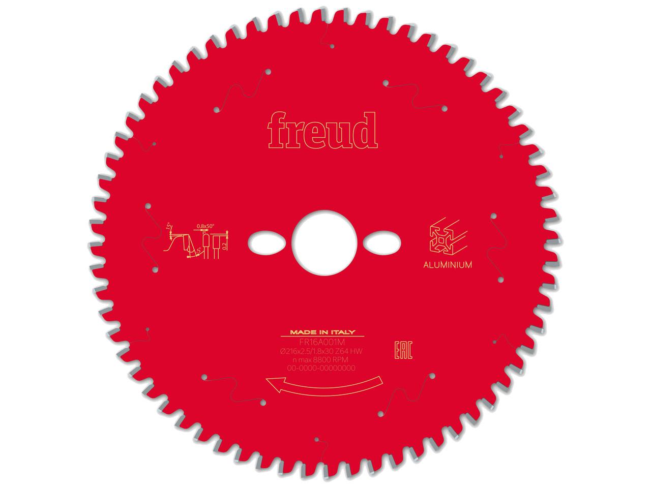 Freud F03FS09821 216mm x 30mm x 64T Aluminium Mitre Saw Blade Price Comparisons | Compare The Build
