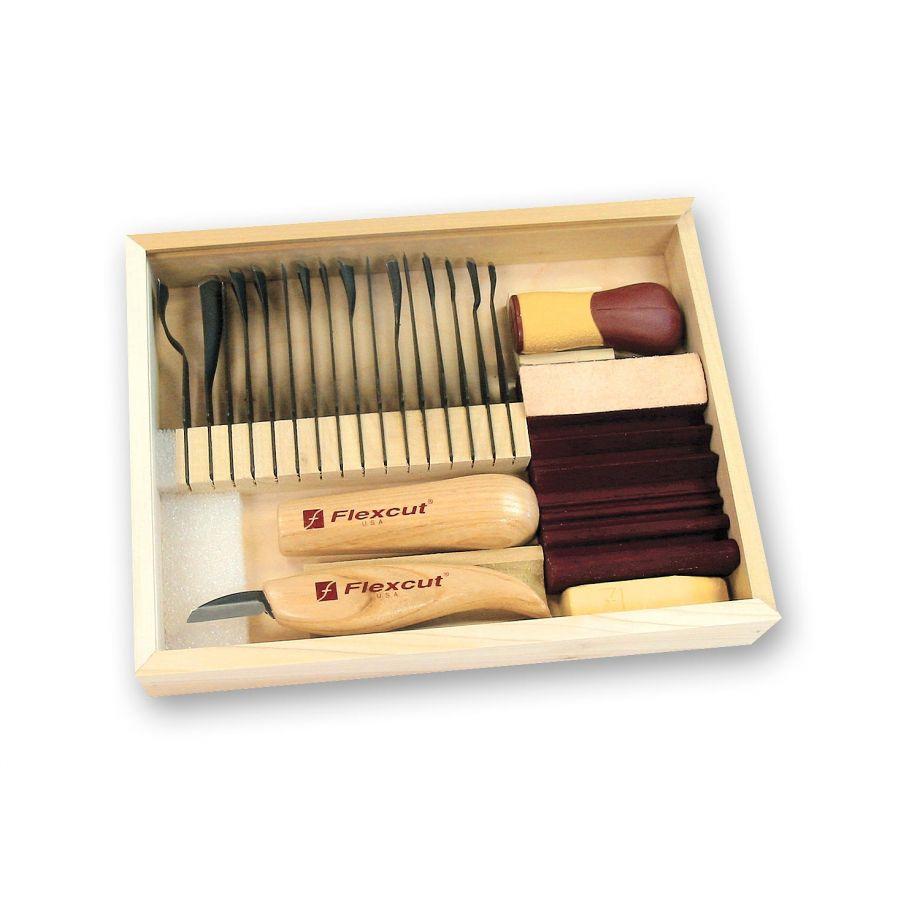 Flexcut SK108 21 Piece Starter Carving Set Price Comparisons | Compare The Build