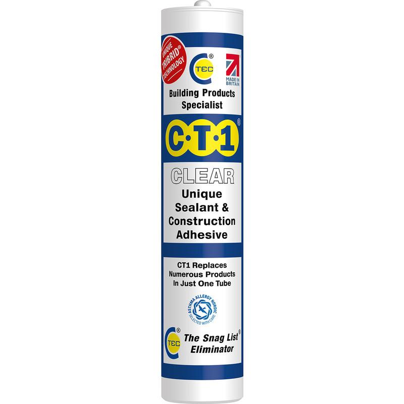 CT1 Sealant & Adhesive 290ml Clear Price Comparisons | Compare The Build